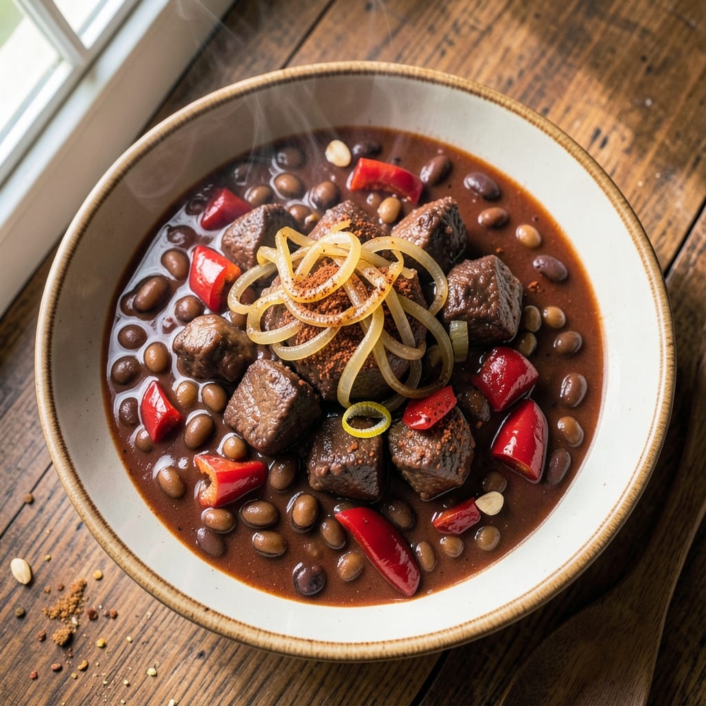 Beef and Black Bean Chili Target Recipe: Smoky Spice Bomb With Hearty Texture