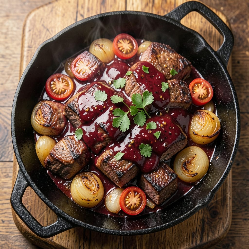 Beef and Red Wine Casserole Recipe: Deep Umami Richness From Slow Simmered Beef