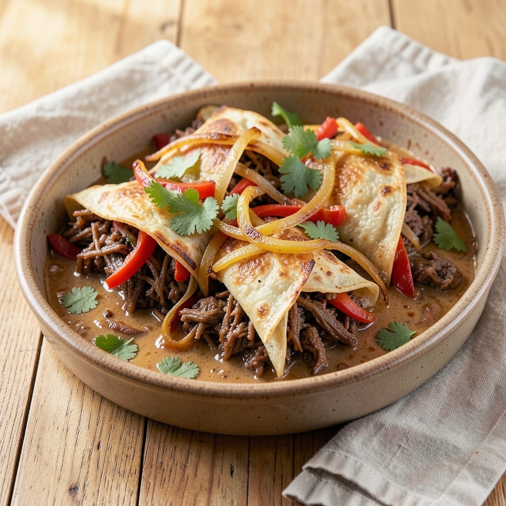 Baked Shredded Beef Chimichanga Recipe: Crispy Tortilla Shells With Melted Cheese Magic