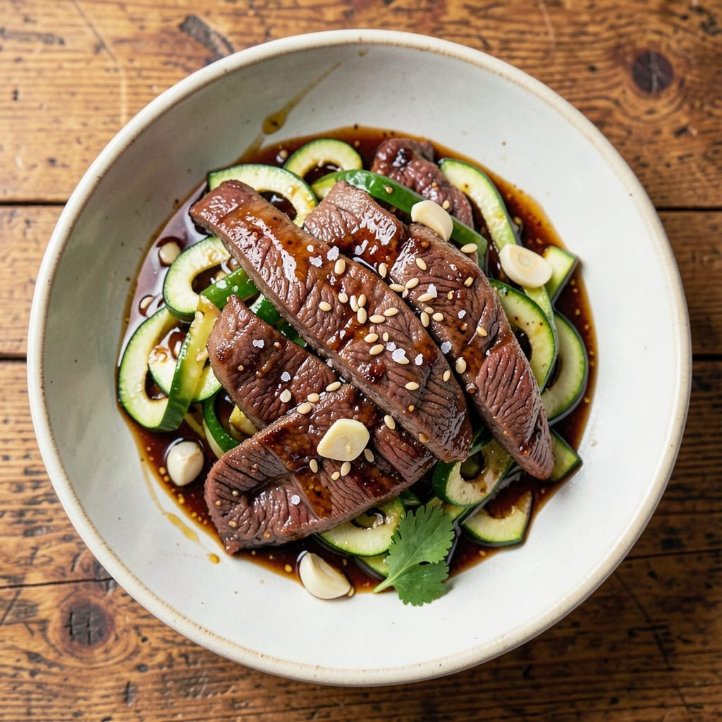 Beef and Zucchini Stir Fry Recipe: Wok-Hei Crispy Beef and Fresh Veggie Blend
