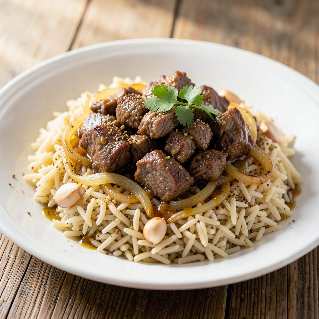Basmati Rice and Ground Beef Recipe: Savory One-Pan Pilaf With Toasted Spices