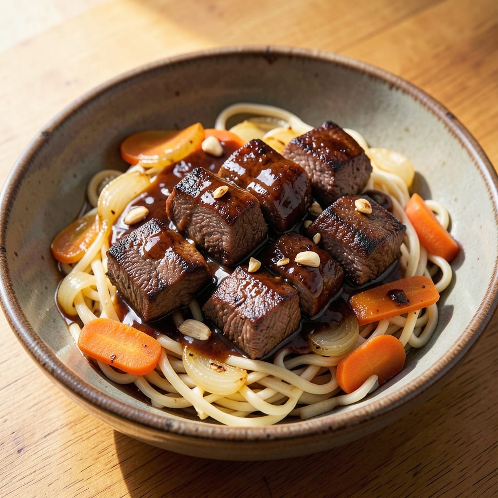 Beef and Chuck Roast Noodles Recipe: Slow-Braised Richness With Al Dente Noodles
