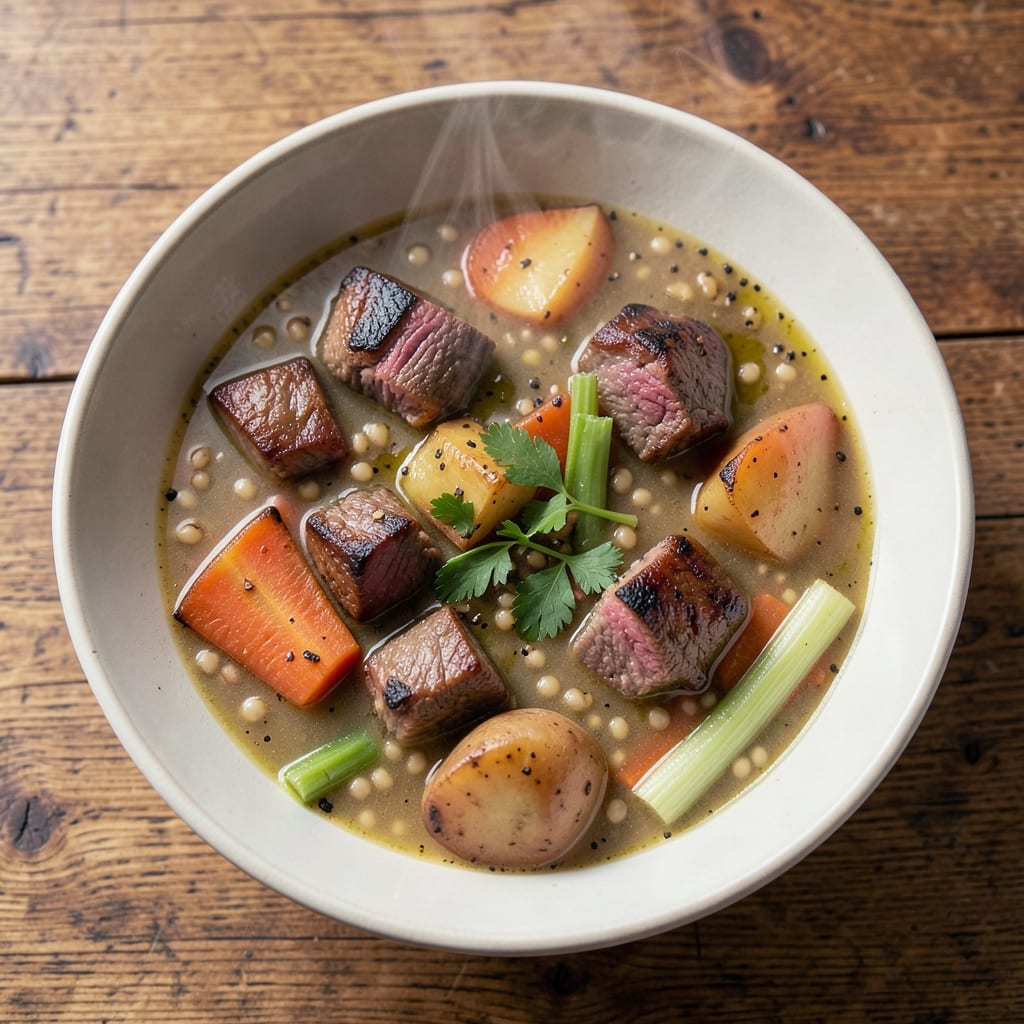 Beef Barkey Soup Recipe: Smoky Beef and Barley Comfort in One Pot