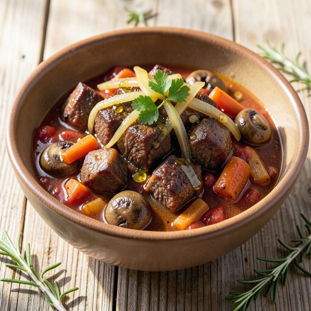 Beef and Mushroom Ragu Recipe: Slow-Simmered Richness With Meat and Umami Depth