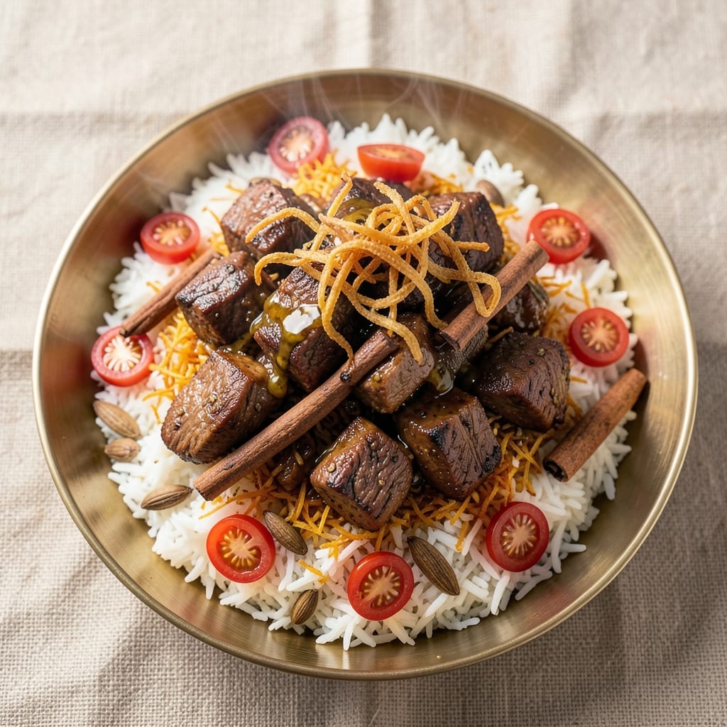 Bannu Beef Pulao Recipe: Fragrant Saffron Rice With Spiced Beef Bites
