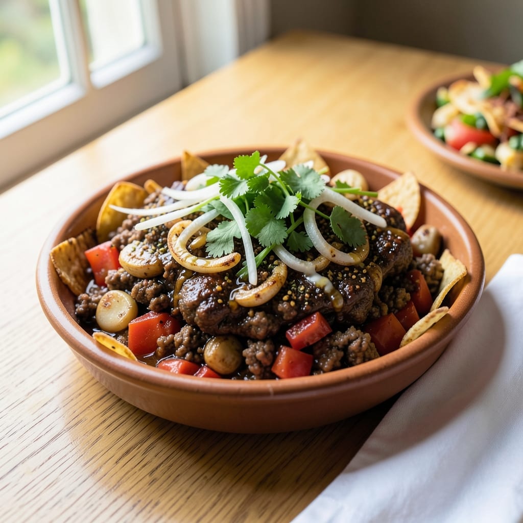 Authentic Mexican Restaurant Ground Beef Recipe: Spiced and Crispy One-Pan Magic