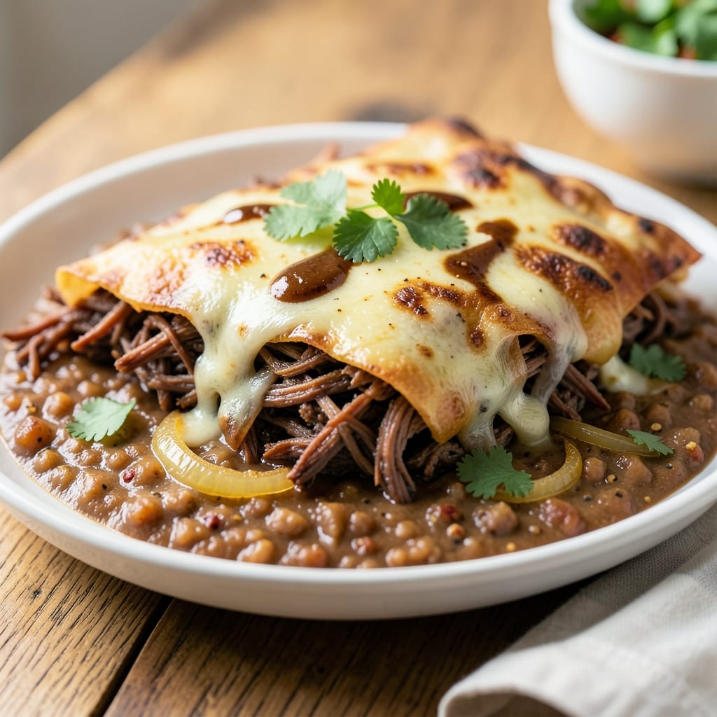 Authentic Shredded Beef Chimichangas Recipe: Crispy Tortilla Bites with Cheesy Pull-Apart Magic