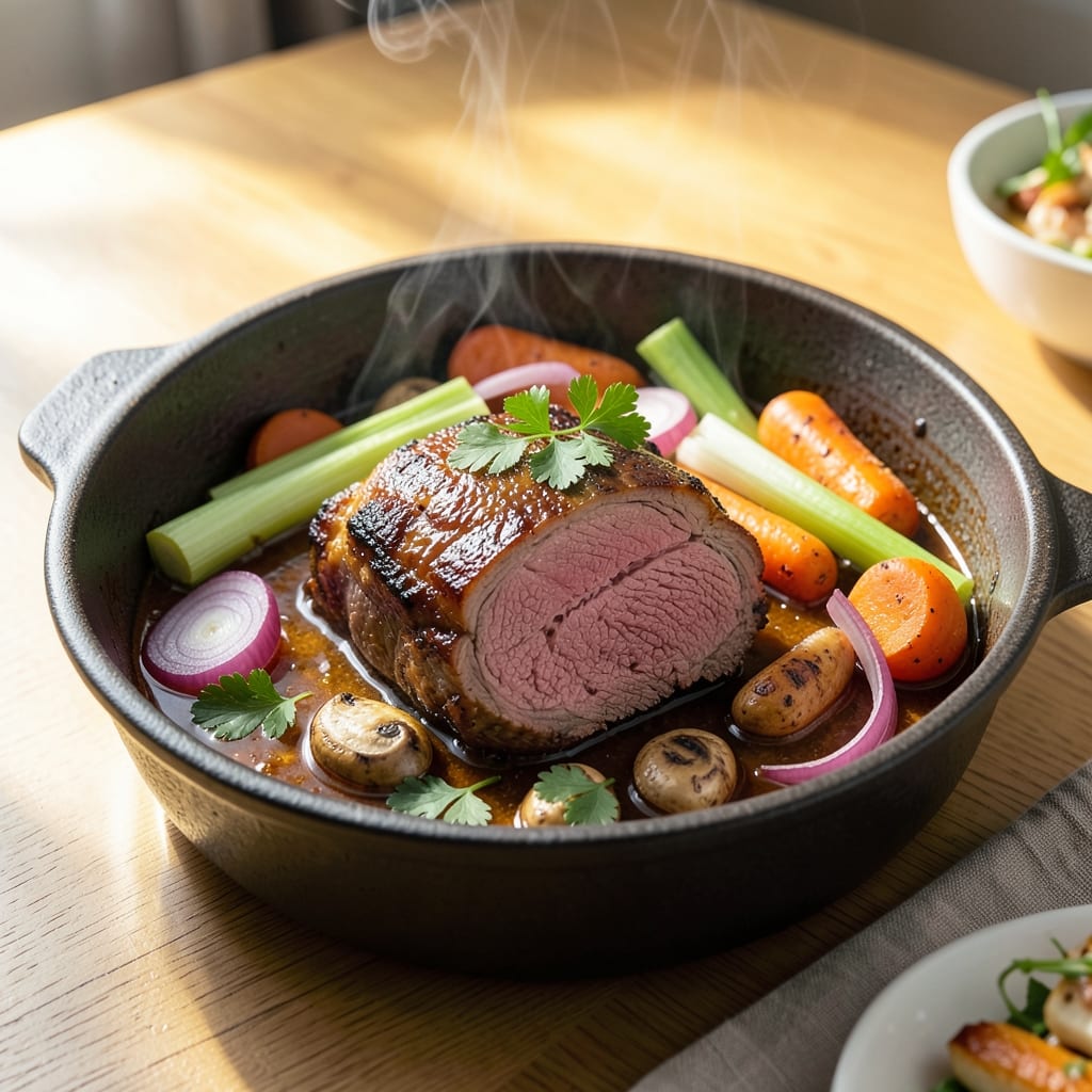 Bavarian Beef Recipe: Slow-Braised Richness With Caramelized Depth