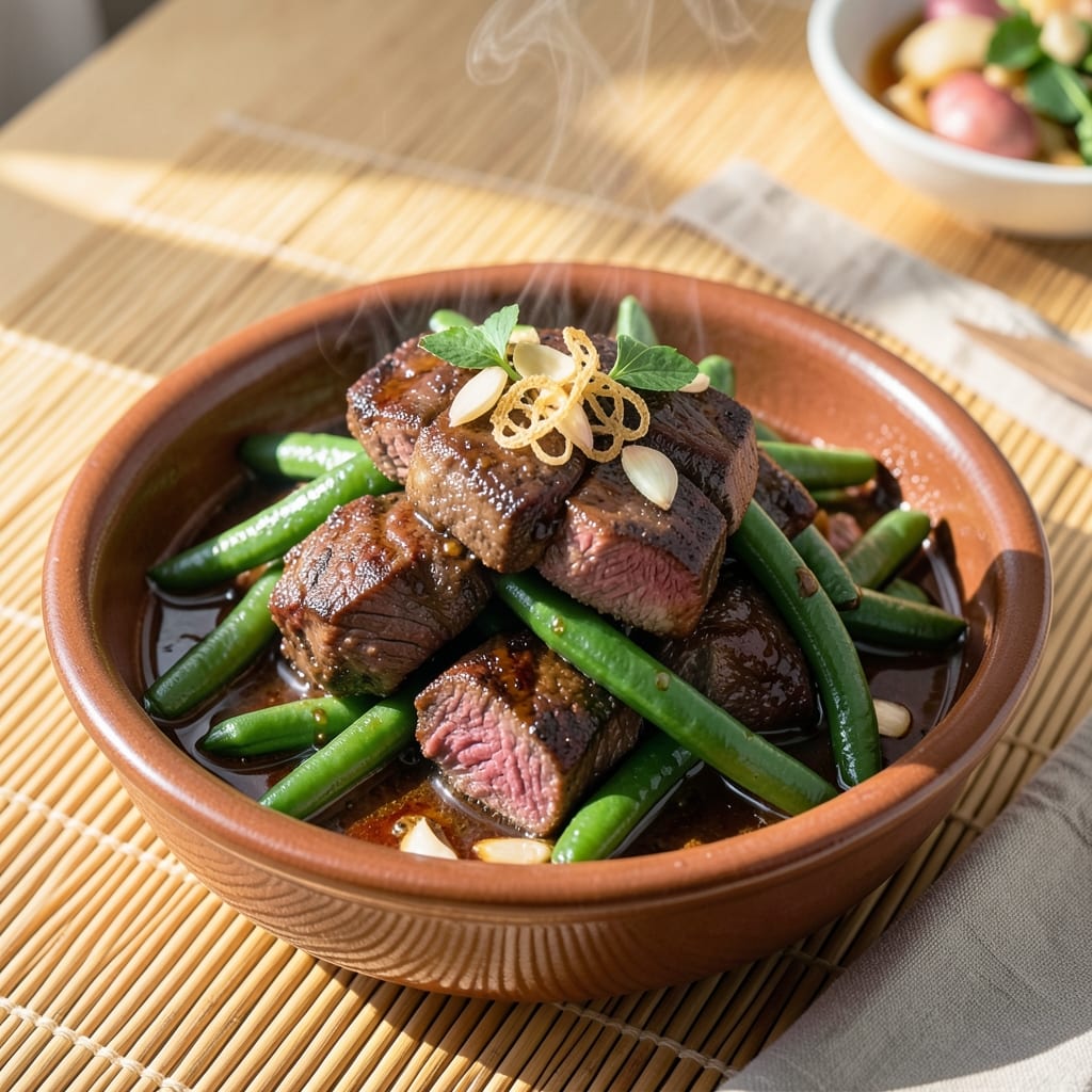Beef and Green Beans Filipino Recipe: Soy-Braised Richness With Crisp-Tender Beef