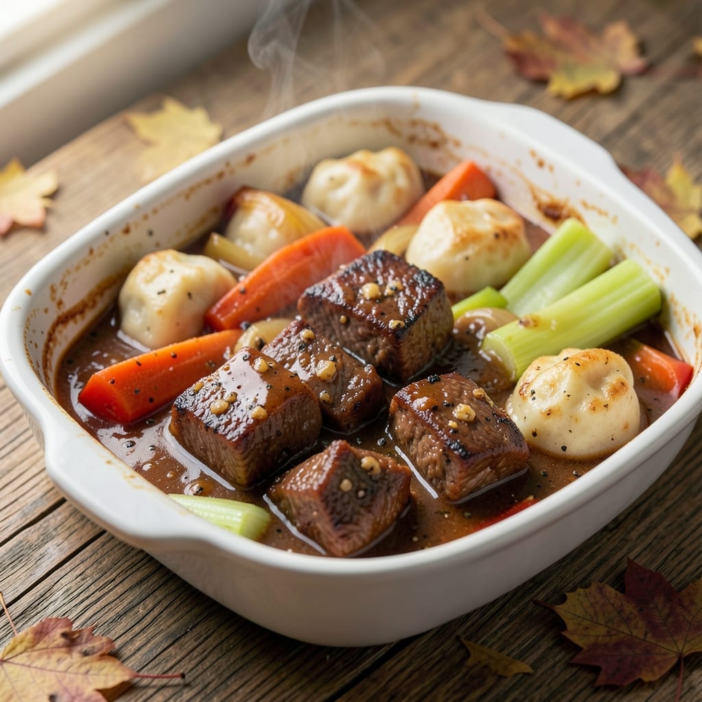 Baltimore Sour Beef and Dumplings Recipe: Slow-Simmered Richness with Fluffy Drop Dumplings