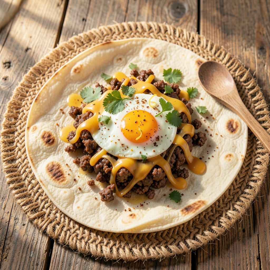 Beef And Egg Burritos Recipe: Crispy Tortillas and Savory Fillings in 20 Minutes