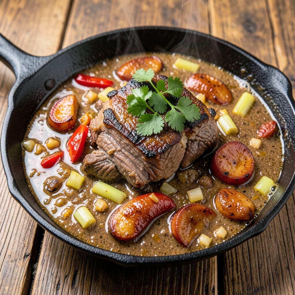 Beef and Sausage Gumbo Recipe: Smoky Roux Foundation for Deep Flavor