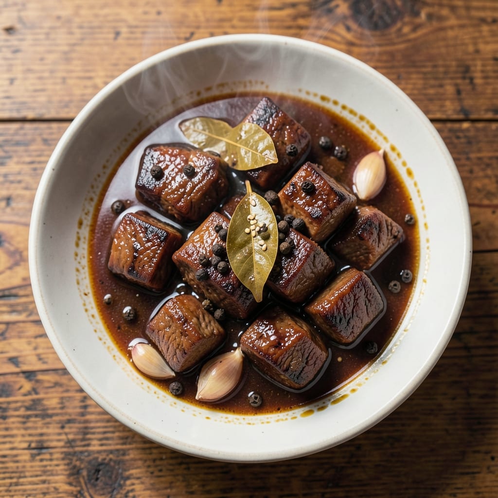Beef Adobo Recipe Slow Cooker: Vinegar-Kissed Tender Meat in 4 Hours