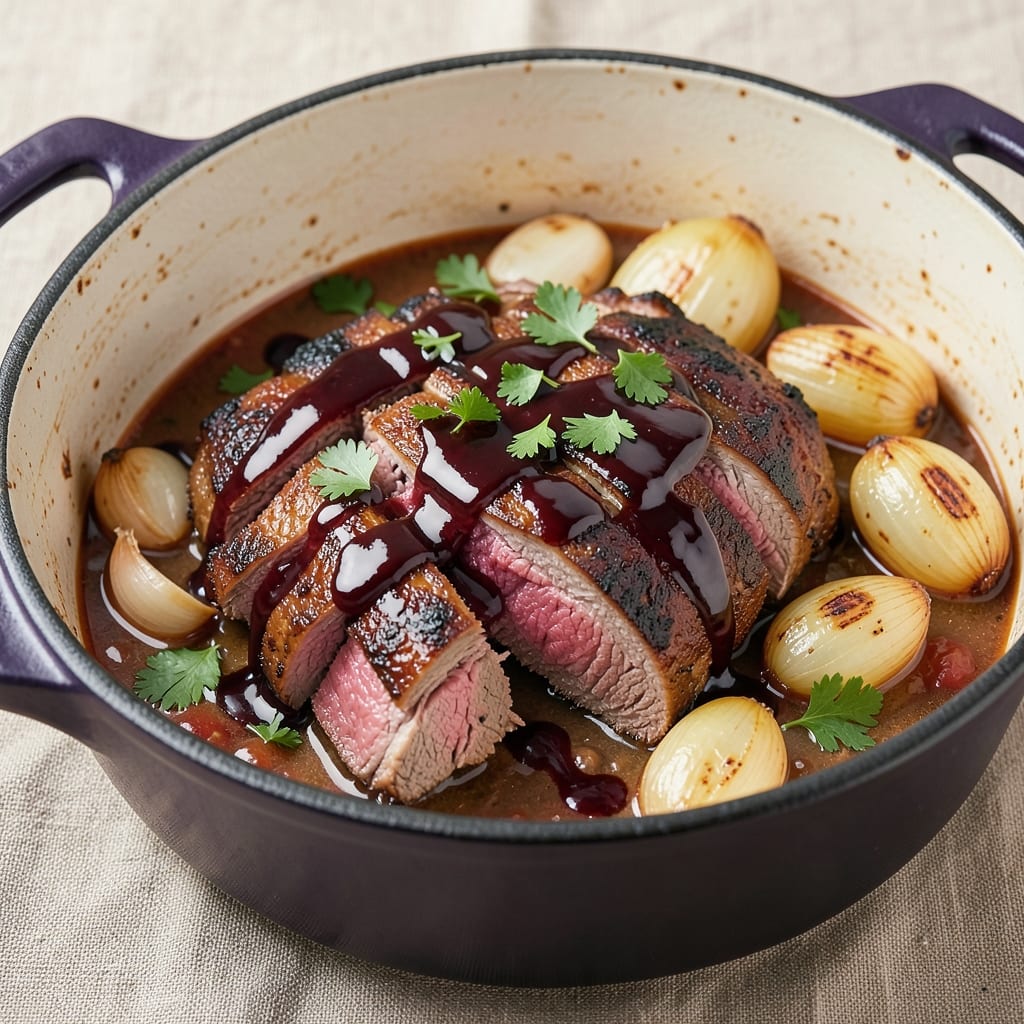 Balsamic Beef Crock Pot Recipe: Deep Umami Sauce with Caramelized Fond Magic