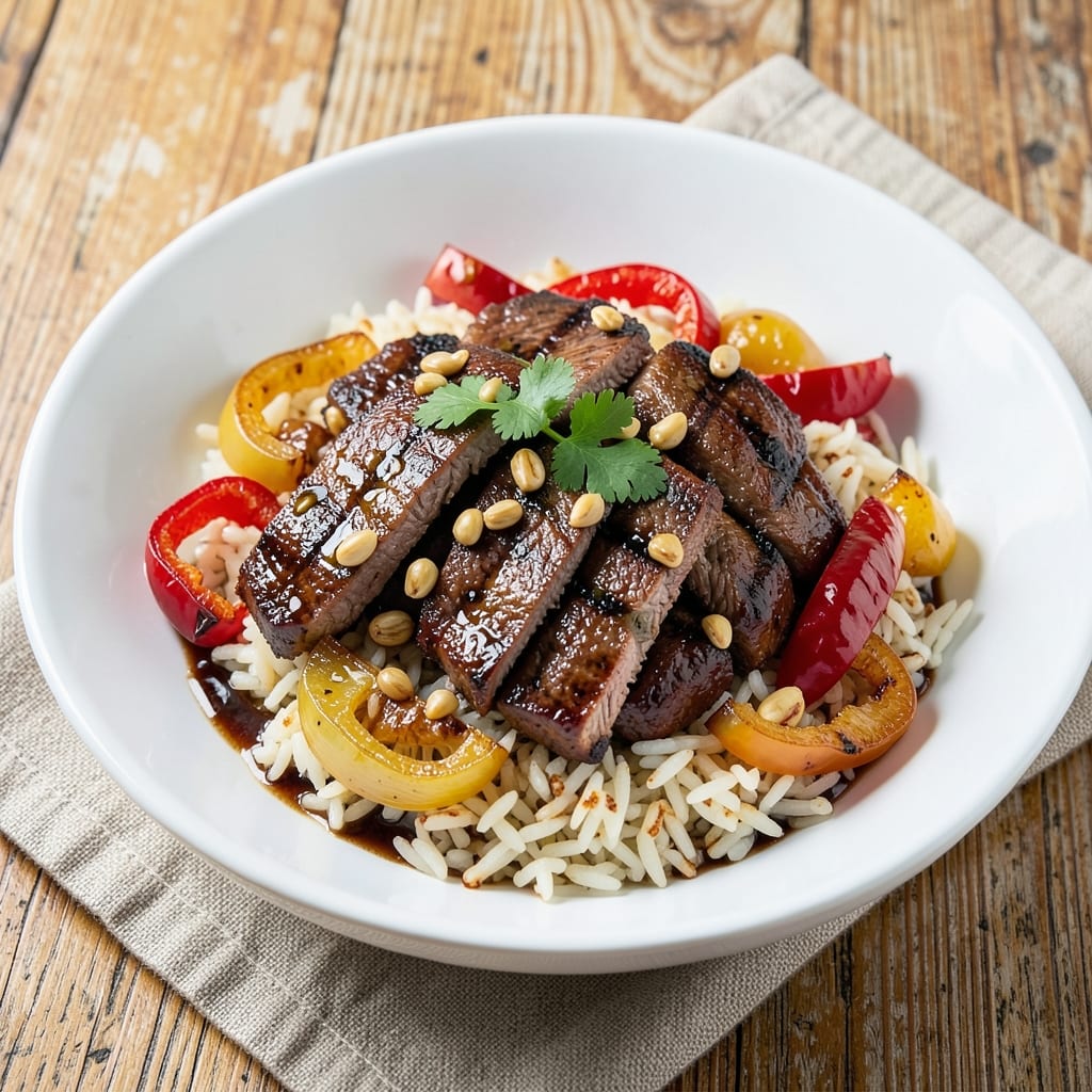 Beef and Peppers Over Rice Recipe: One-Pan Protein-Packed Dinner in 30 Minutes