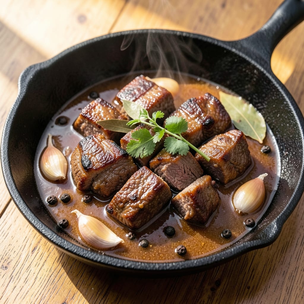 Beef Adobo Recipe Filipino Style: Savory Vinegar-Braised Tender Meat