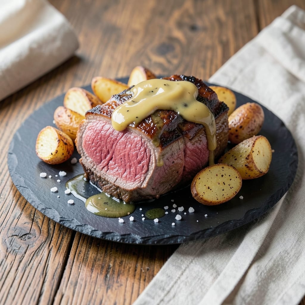 Barefoot Contessa's Slow Roasted Beef Tenderloin Recipe: Juicy Center With Crispy Bark Magic