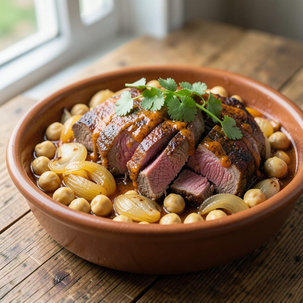 Beef and Chickpea Recipe: Slow-Simmered Depth With Smoky Paprika