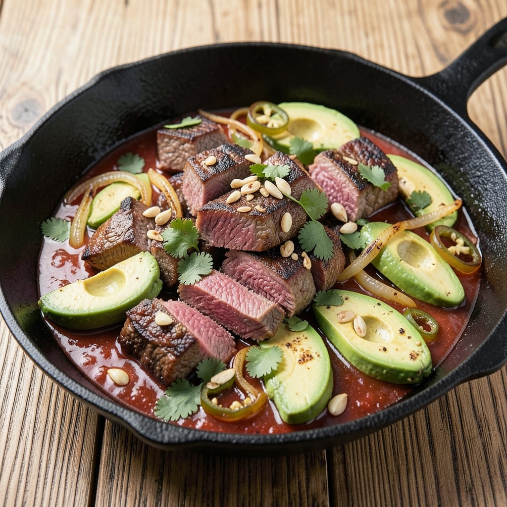 Beef and Avocado Soup Recipe: Smoky Spice and Creamy Velvety Blend