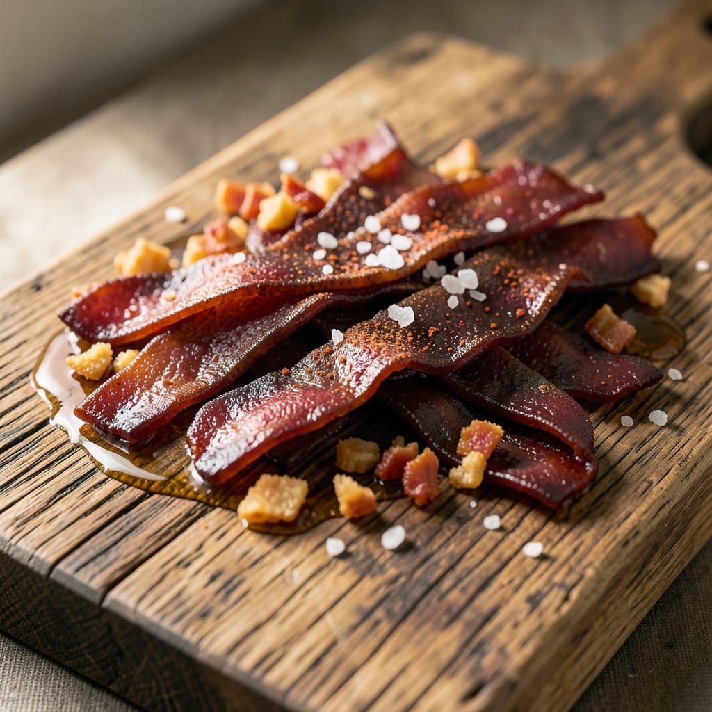 Bacon-Flavored Beef Jerky Recipe: Smoky-Sweet Bites in 4 Hours
