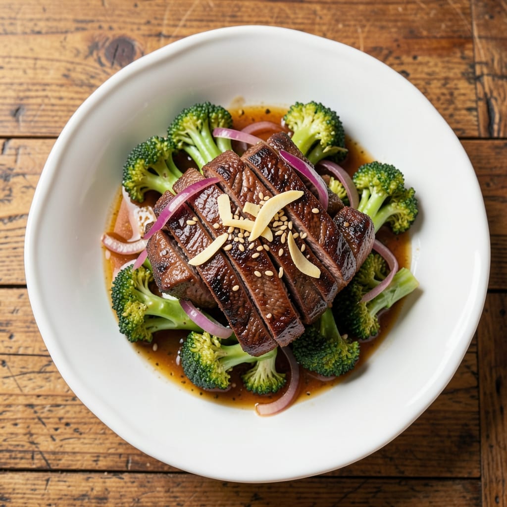 Beef and Broccoli Recipe with Skirt Steak: Wok-Hei Crispy Bites and Silky Sauce