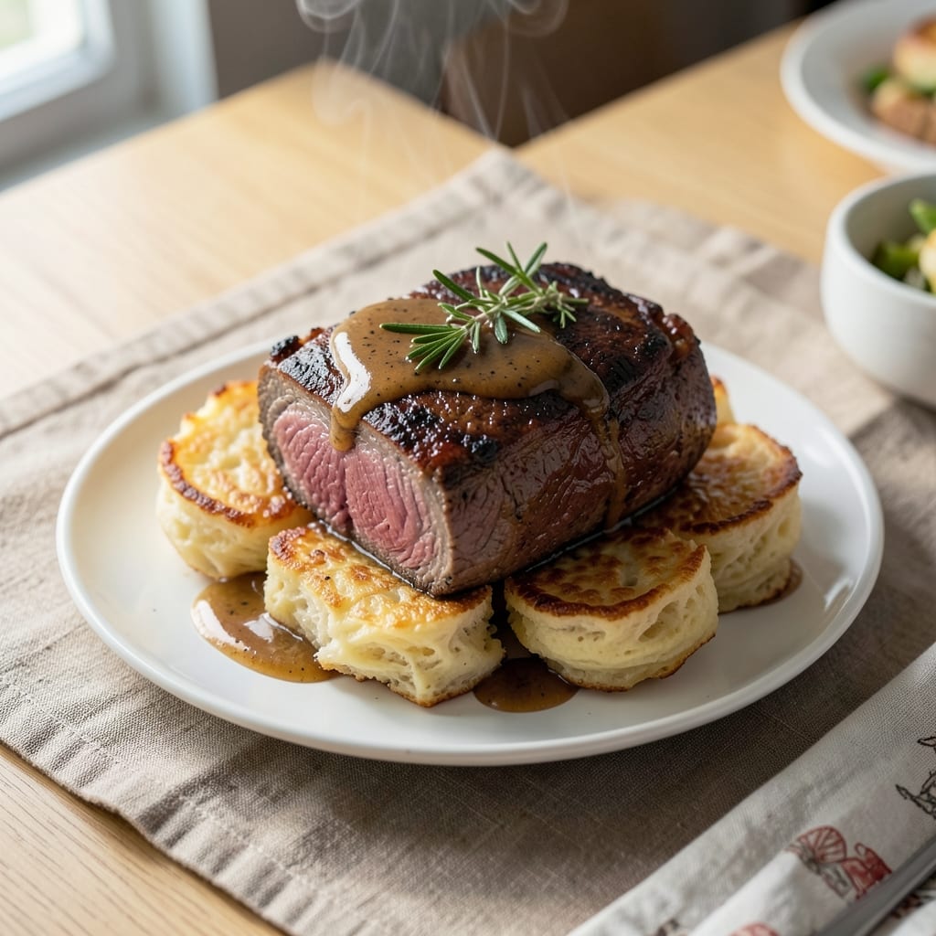 Beef and Yorkshire Pudding Recipe: Sunday Roast Showstopper With Crispy Crowns