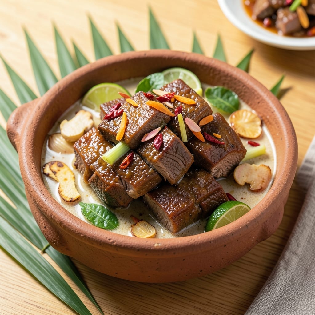 Authentic Malaysian Beef Rendang Recipe: Slow-Cooked Spice Depth in Coconut Milk