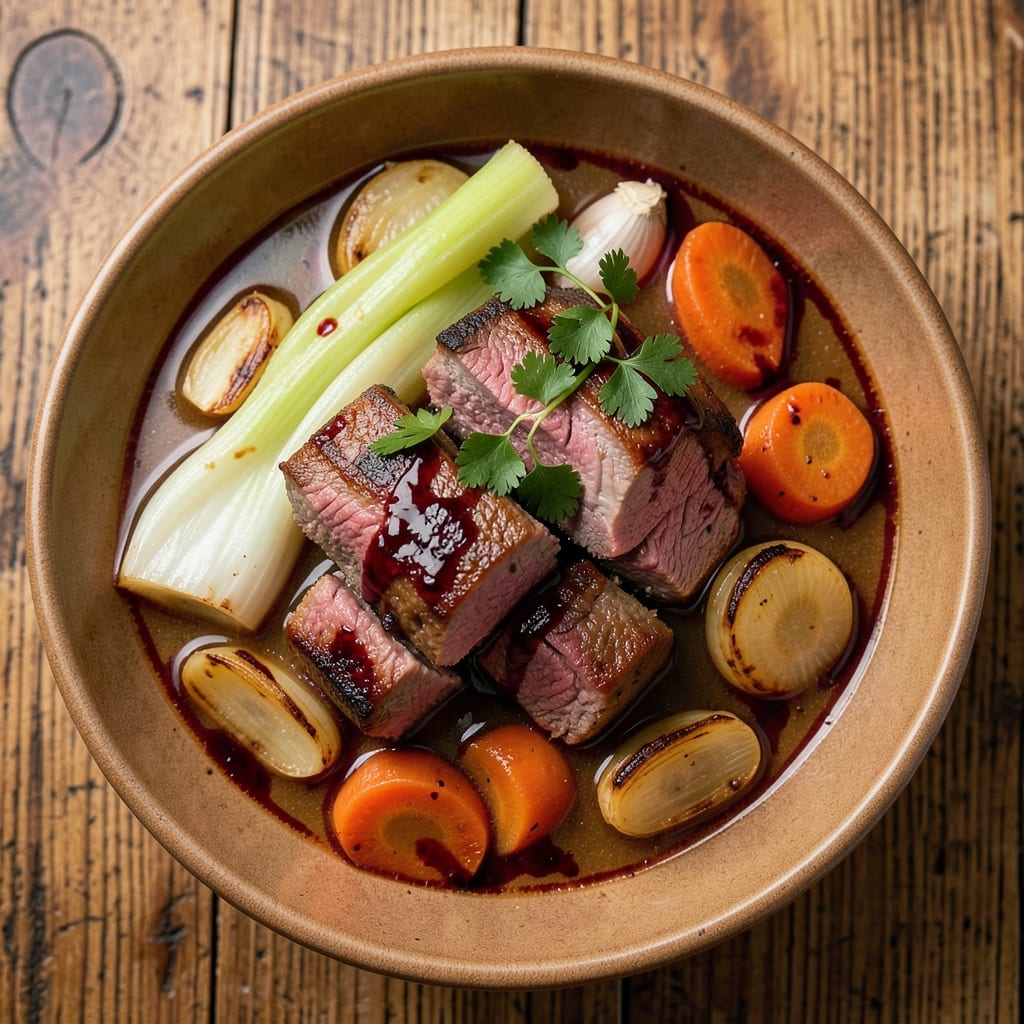 Beef and Leek Stew Recipe: Deep Umami Simmer With Tender Beef and Leeks