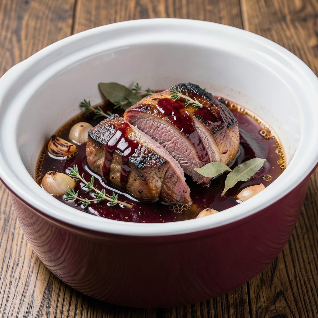 Beef and Red Wine Slow Cooker Recipe: Deep Umami Richness From Hands-Off Simmering