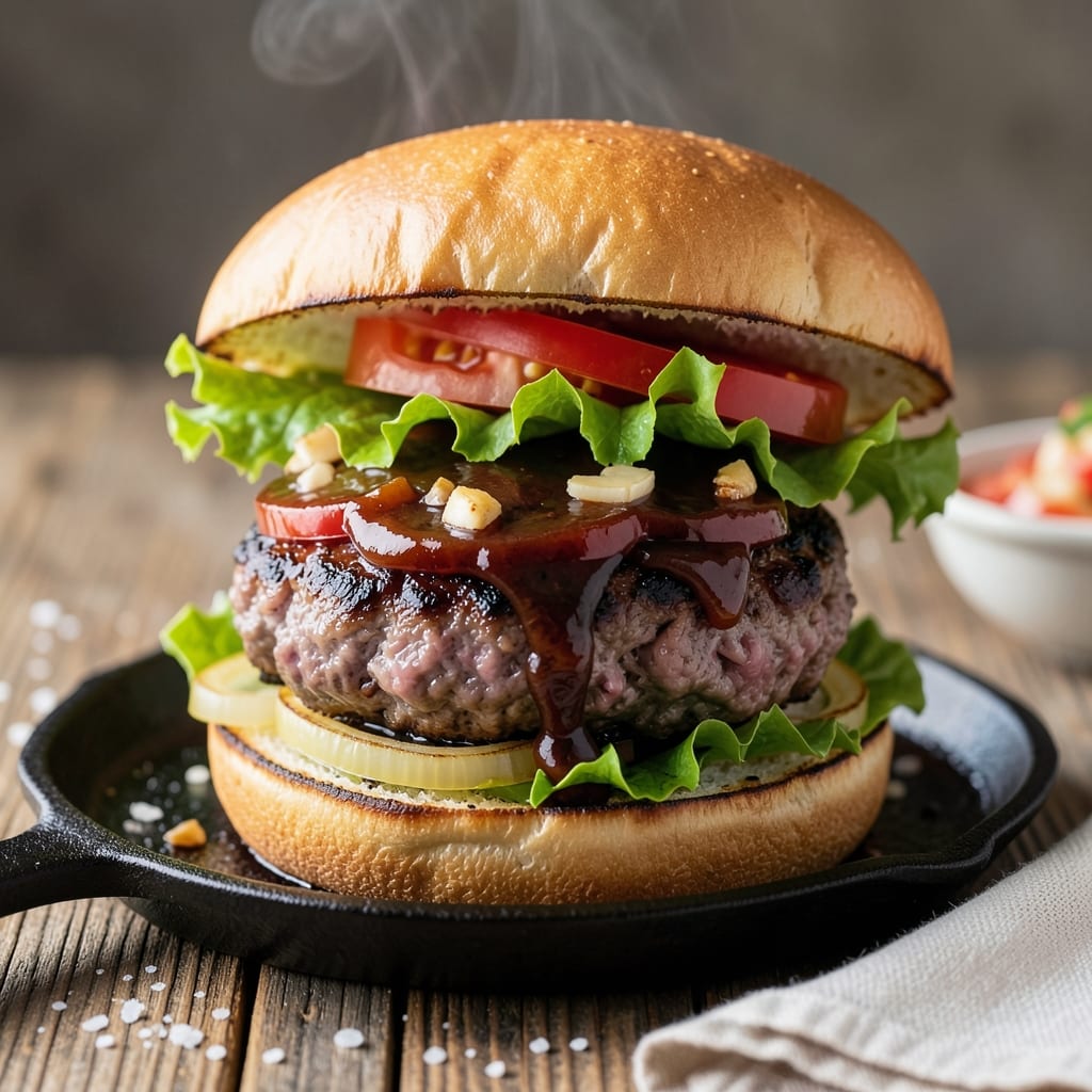 BBQ Beef Burgers Recipe Jamie Oliver: Smoky Char and Juicy Center Magic