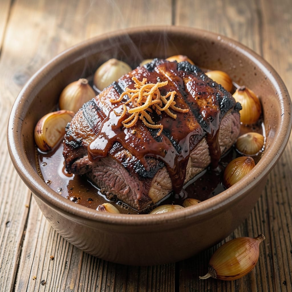 BBQ Beef Roast Crock Pot Recipe: Fall-Apart Meat With Smoky Depth