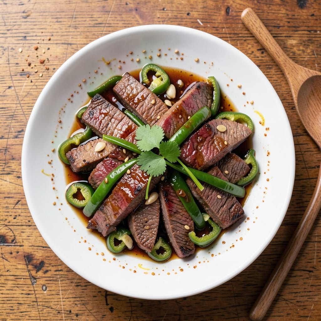 Beef and Green Pepper Stir Fry Recipe: Quick-Wok Fiery Technique for Maximum Flavor