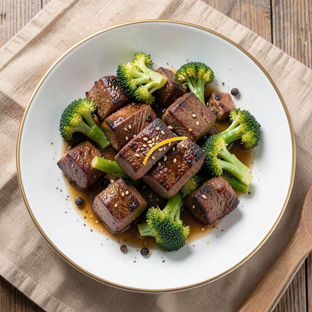 Beef and Broccoli Recipe: NYT-Inspired Wok Hei Crispy Beef Bites