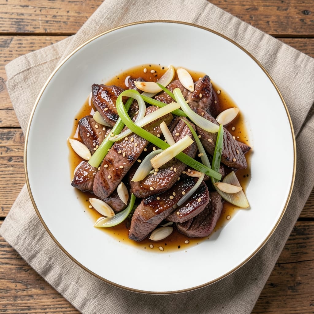 Beef and Leek Stir Fry Recipe: Wok-Hei Crispy Veggies with Tender Beef Bites