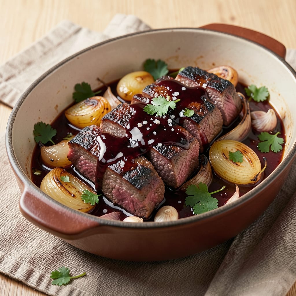 Balsamic Braised Beef Recipe: Deep Umami Richness From Slow Simmered Red Wine