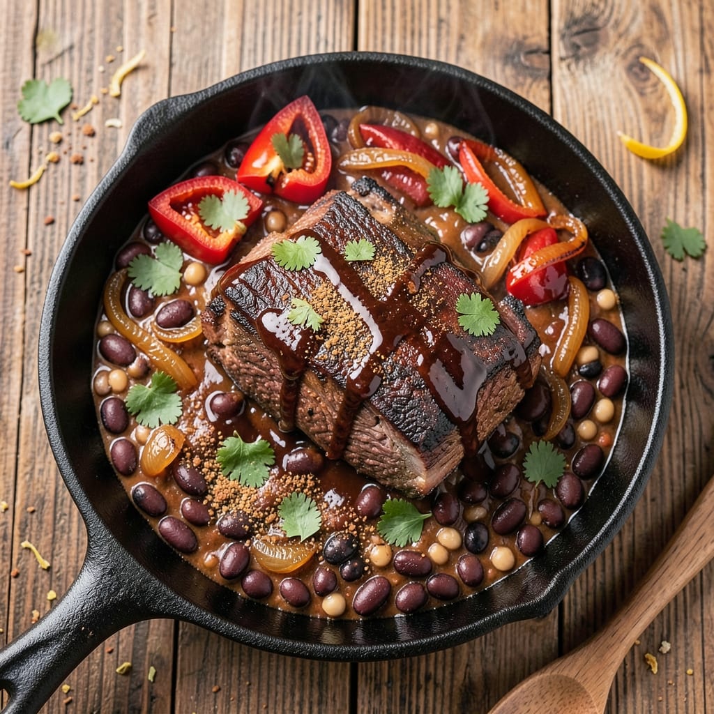 BBQ Beef Chili Recipe: Deep, Smoky Flavor With Meat That Melts