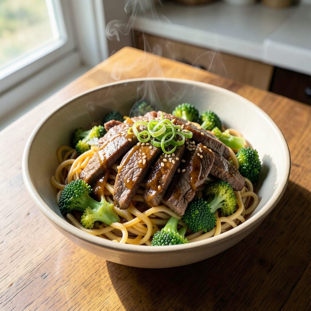 Beef and Broccoli Chow Mein Recipe: Wok-Hei Crispy Noodles in 20 Minutes