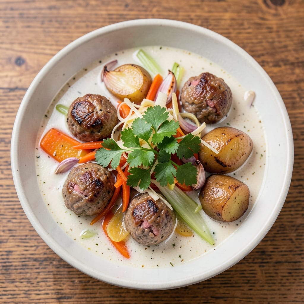 Ball Vegetable Beef Soup Recipe: Hearty Simmer With Real Beef and Root Veggies