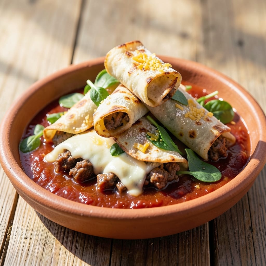 Beef and Spinach Enchiladas Recipe: Cheesy Tortilla Hugs With Hidden Greens