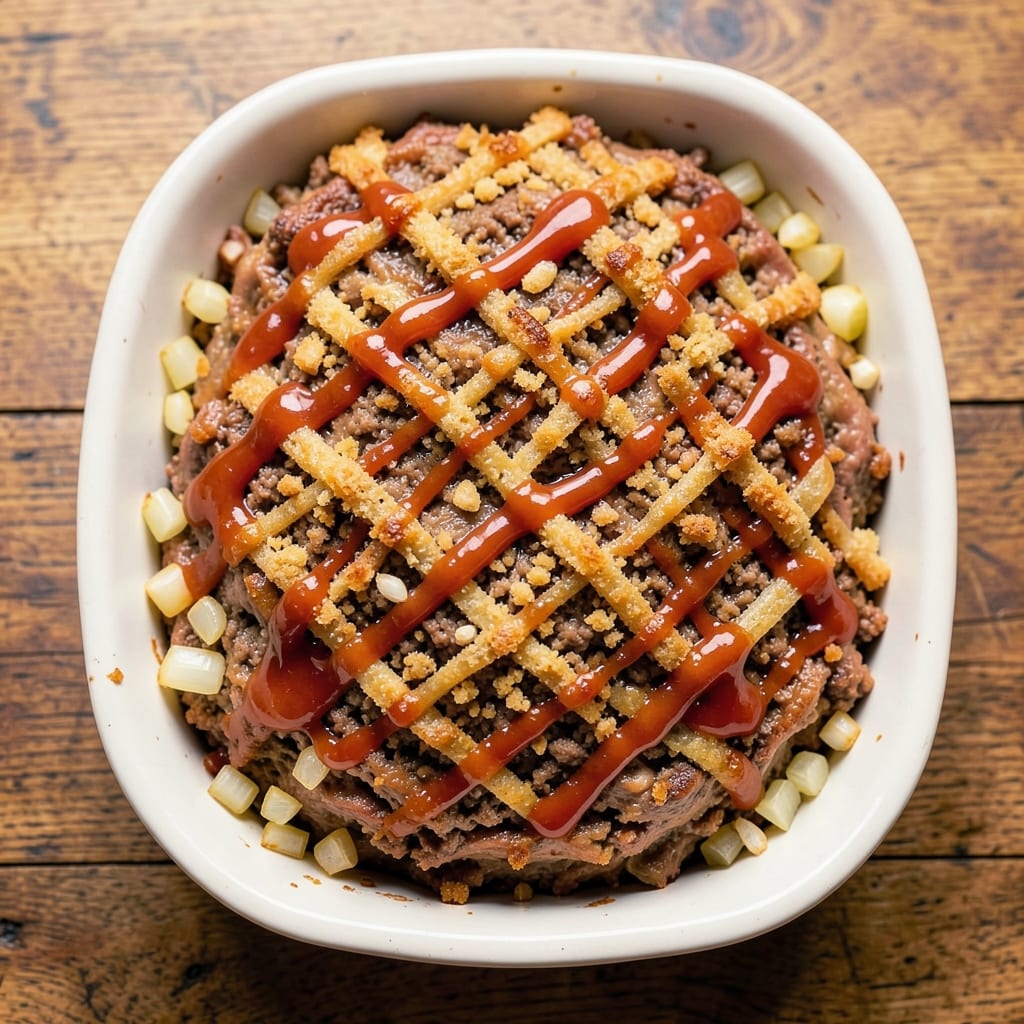 Beef and Pork Meatloaf Recipe with Bread Crumbs: Crispy Crust, Juicy Centers Guaranteed