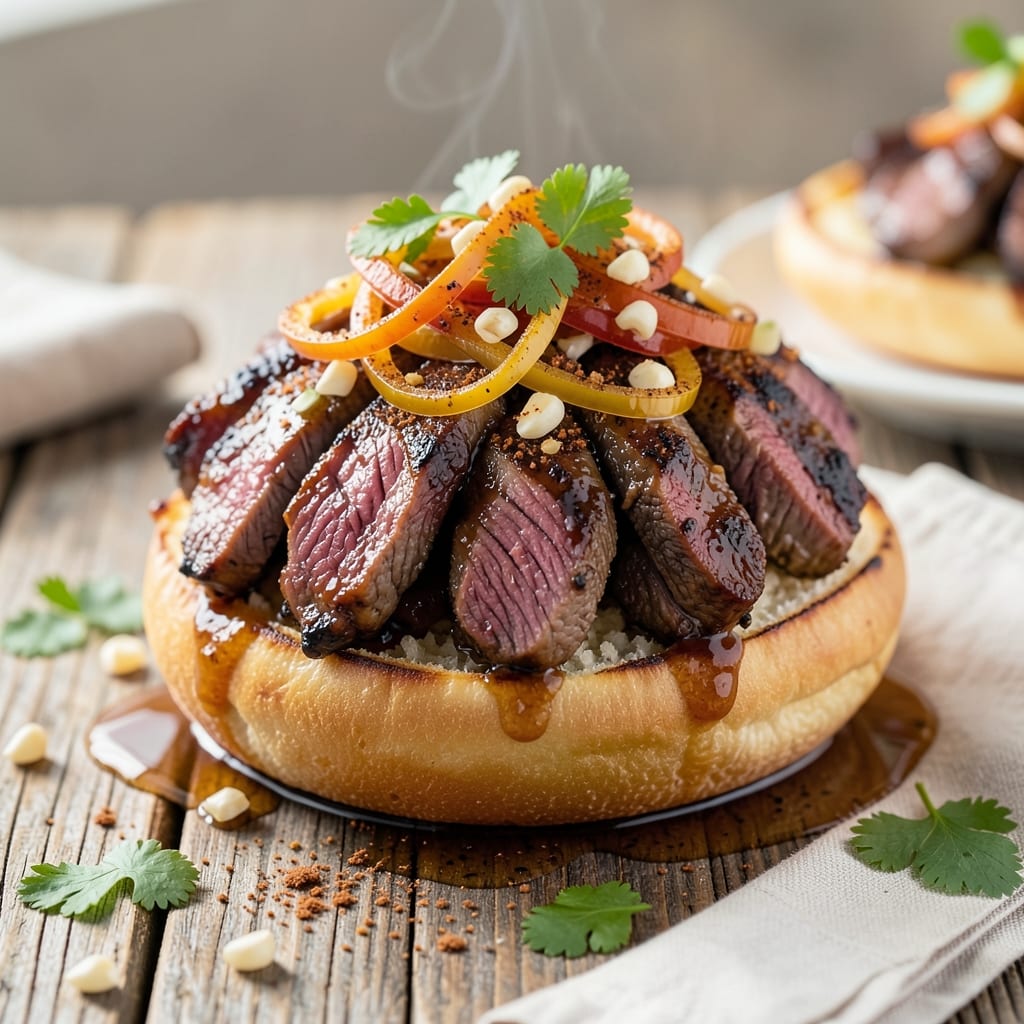 Barbecued Beef On A Bun Recipe: Smoky, Sweet Caramelized Crust Every Bite